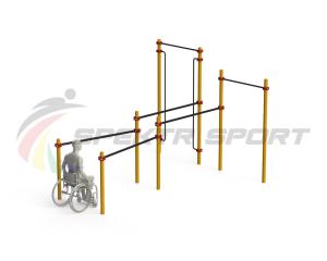 Купить Спортивный комплекс для инвалидов-колясочников WRK-D19_76mm в Кондрове 