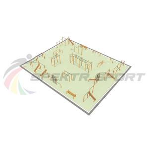 Купить Парковая площадка для Воркаут и WRK 3_76mm в Кондрове 
