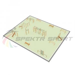 Купить Парковая площадка для Воркаут и WRK 2_76mm в Кондрове 
