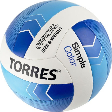 Купить Мяч волейбольный Torres Simple Color любительский р.5 в Кондрове 